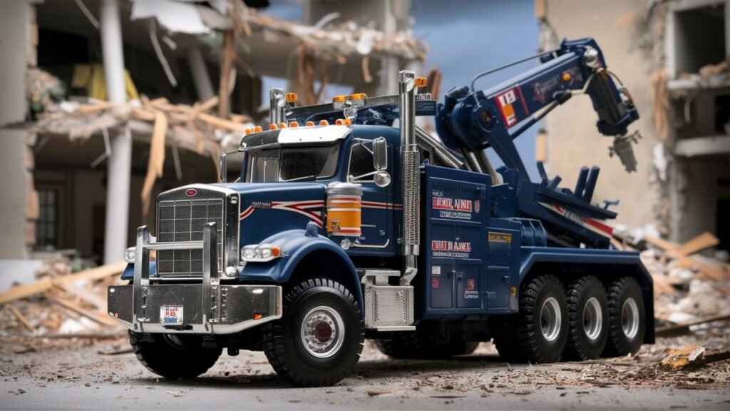 Road Commander US Wrecking Truck Model Kit
