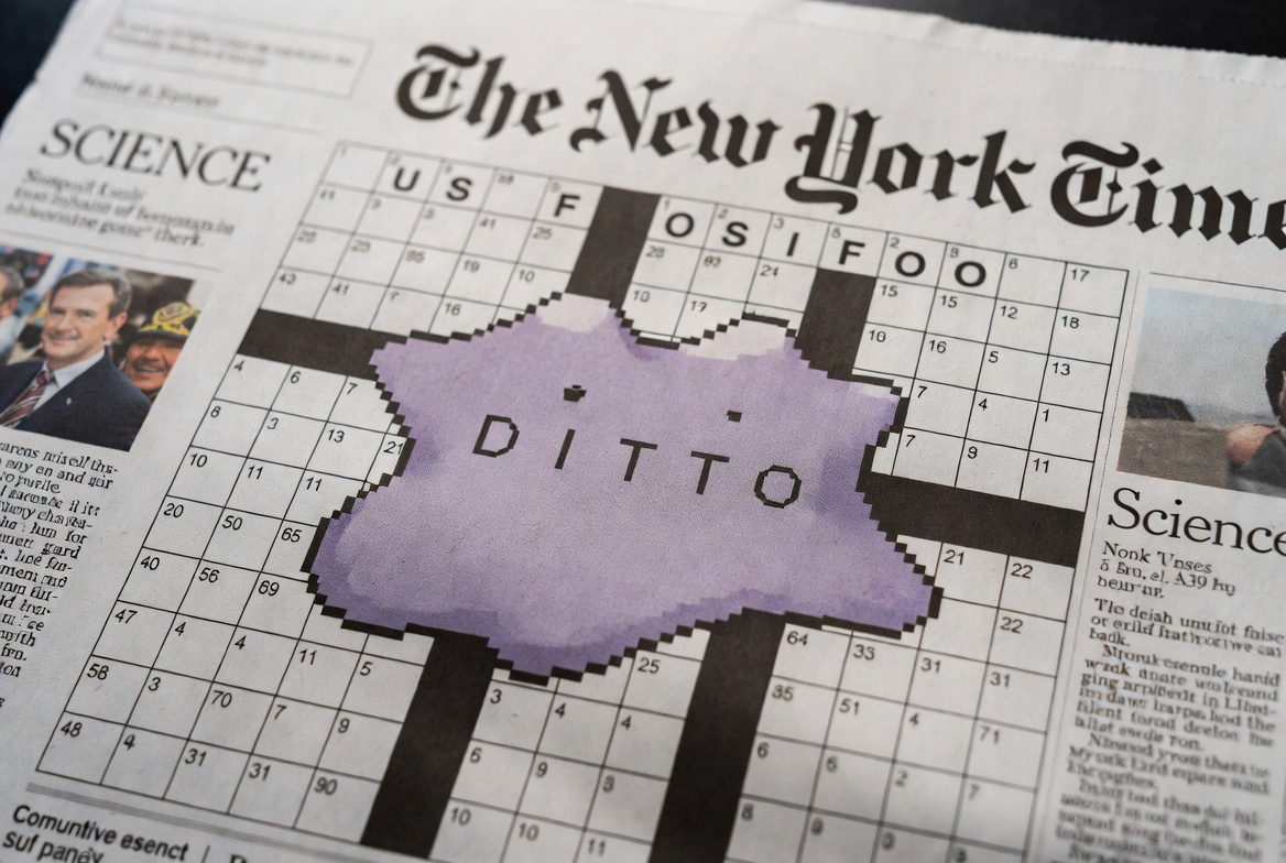 ditto for us NYT crossword